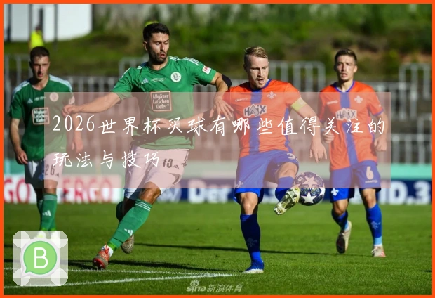 2026世界杯买球有哪些值得关注的玩法与技巧