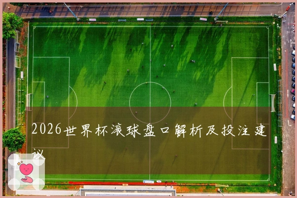2026世界杯滚球盘口解析及投注建议